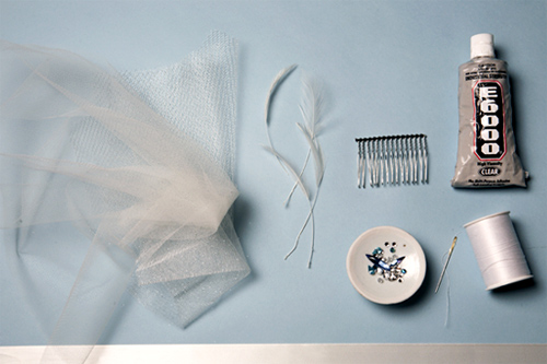 DIY Bridal Veil