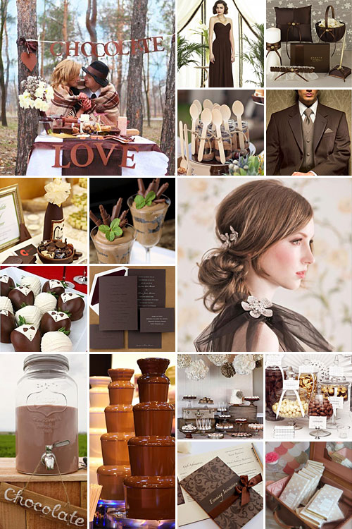 Chocolate Wedding Theme