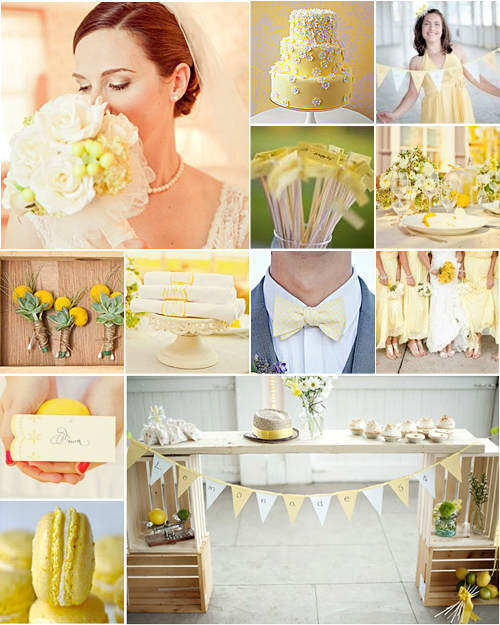 Yellow and White Weddings