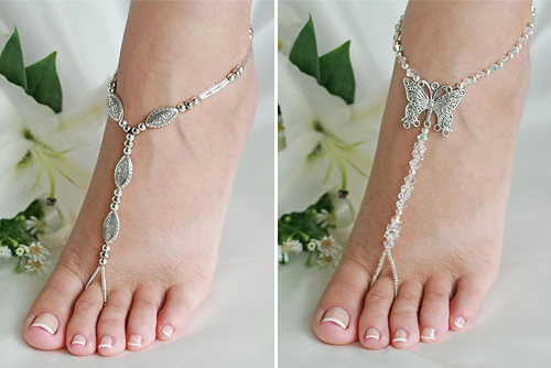 Bejewelled Feet