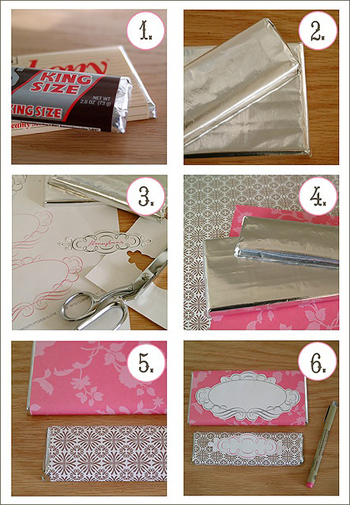 DIY Chocolate Wrappers