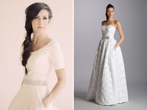 Pocket Wedding Dresses