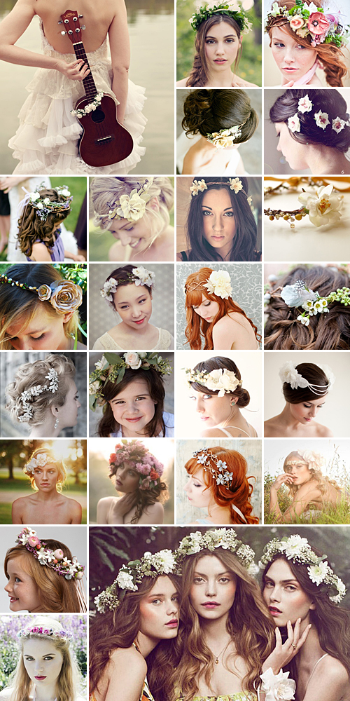 Floral Halo { Ethereal Elegance }