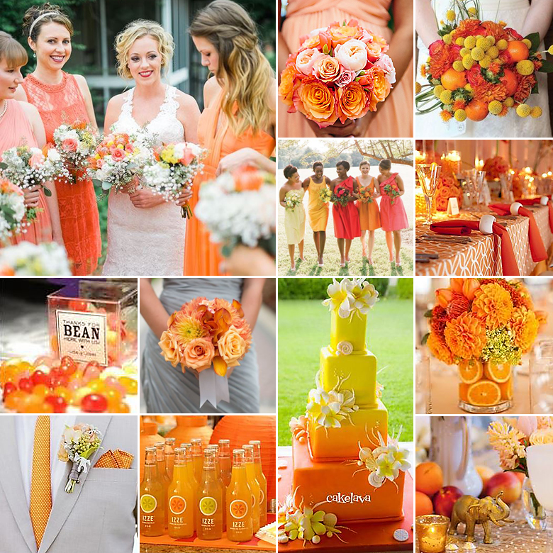 Tangerine + Yellow { Delicious Summer }