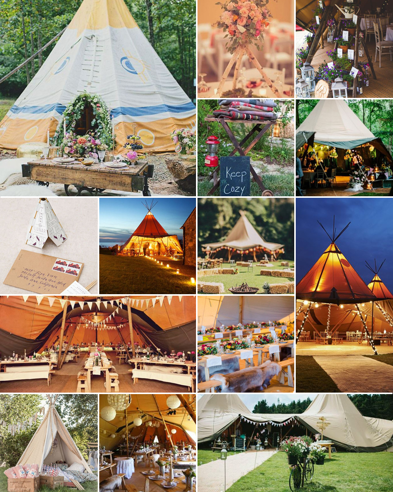 Tipi Trends { Aztec Inspiration }